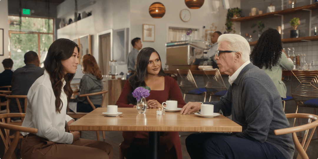 Mindy Kaling, Ted Danson, and Dr Soung discuss SOTYKTU® and the importance of self advocacy for patients with plaque psoriasis